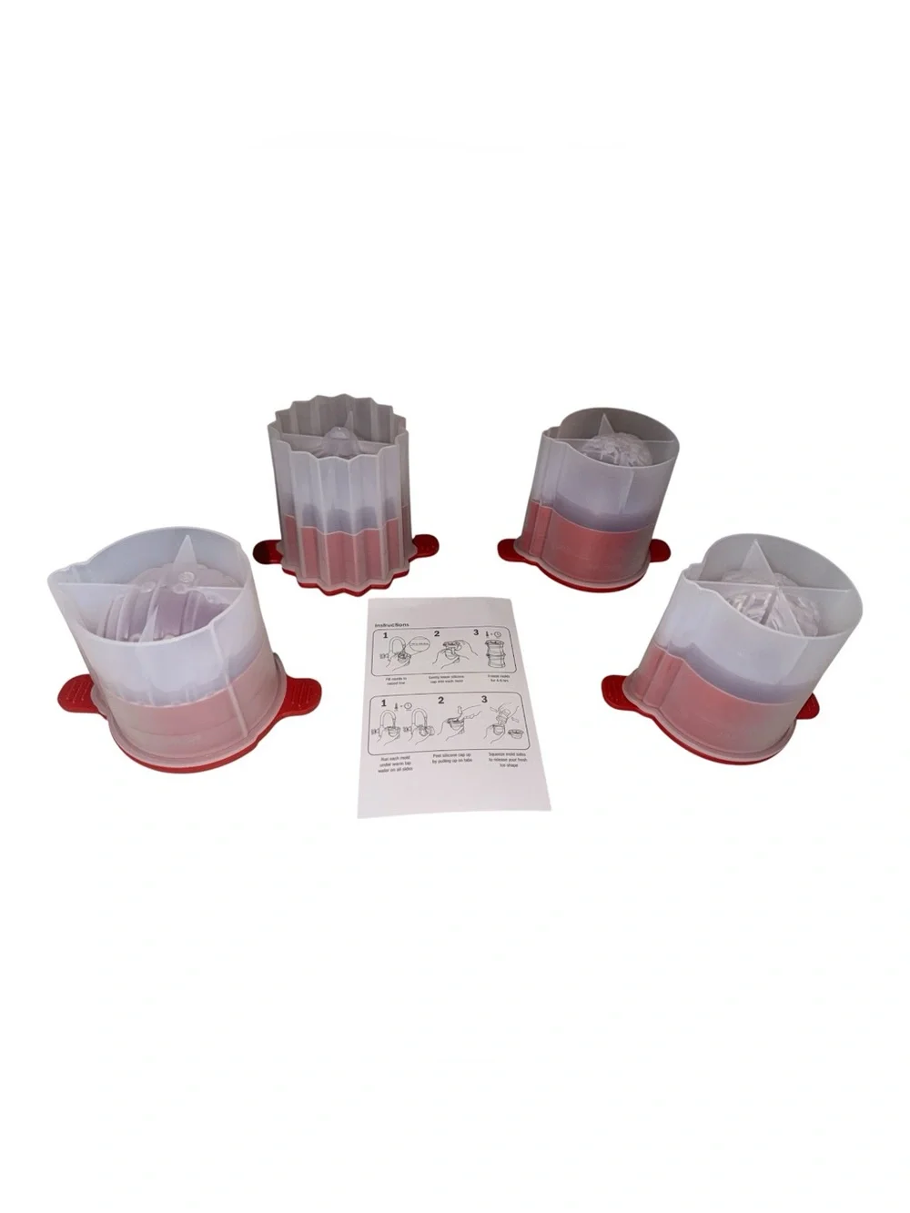 Williams Sonoma Ornament Ice Molds (Set of 4)